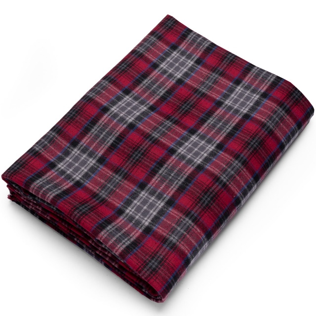 Tartan Plaid Yarn Dyed Flannel Fabric. FP06